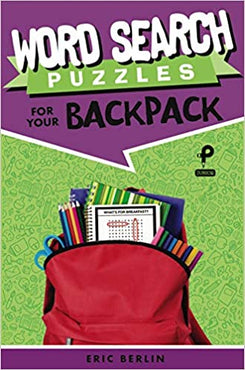Word Search Puzzles for your backpack