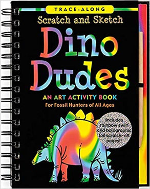 Dino Dudes Scratch and Sketch