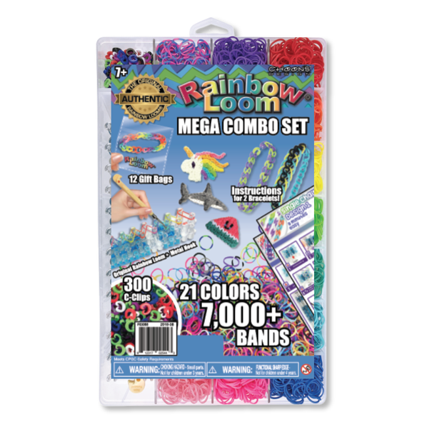 7000PCS Mega Combo Rainbow Loom — Learning Express Gifts 7000PCS Mega Combo Rainbow Loom — Learning Express Gifts