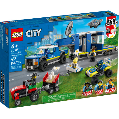 LEGO 60315 Police Mobile Command Truck V39 City Police