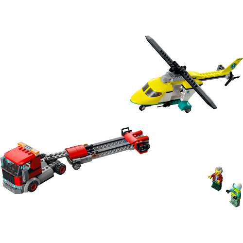 LEGO 60343 Rescue Helicopter Transport V39 City Great Vehicles