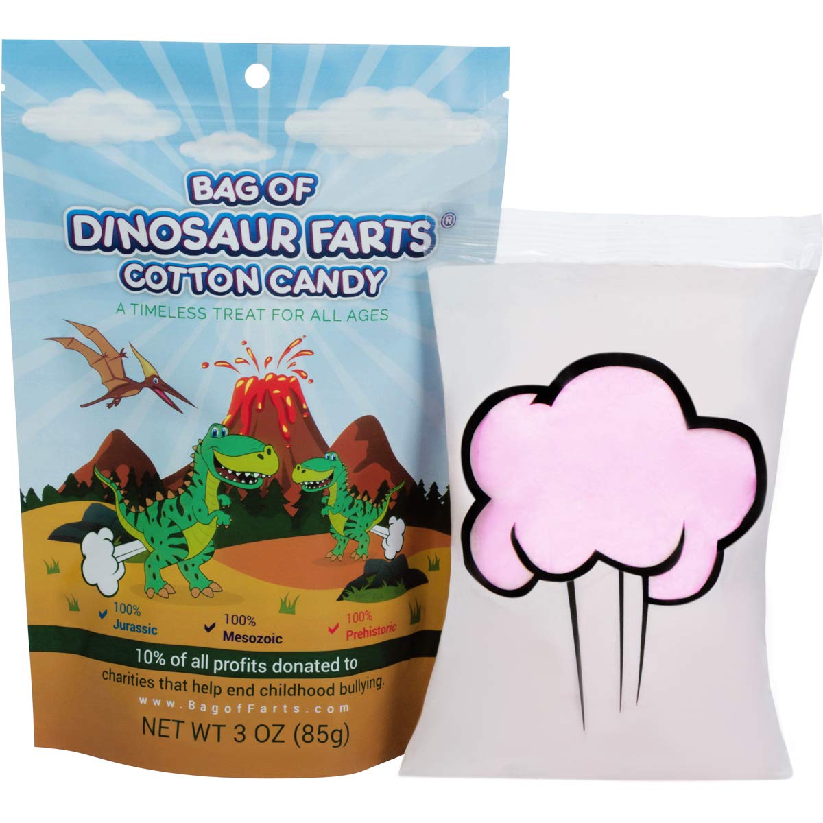 Dinosaur Farts Cotton Candy