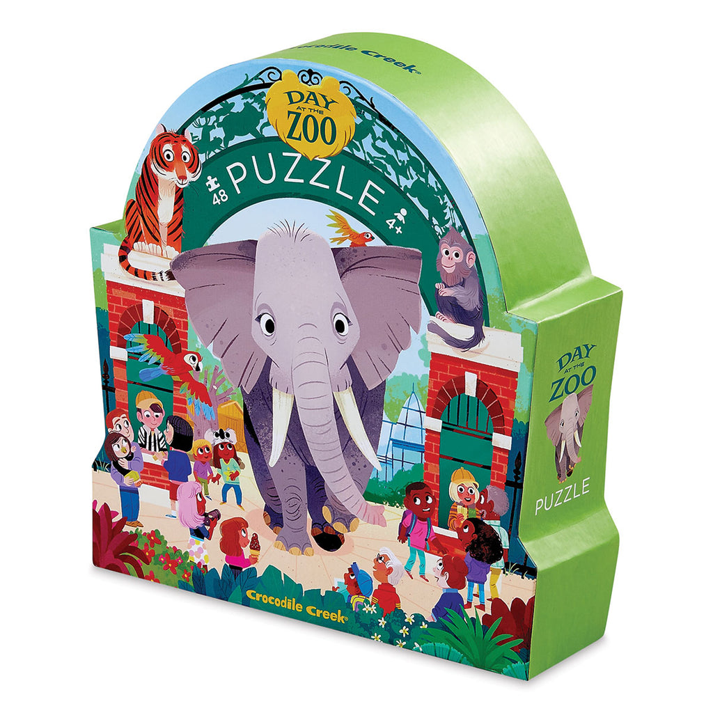 Day at the Zoo - 48 Piece Puzzle — Learning Express Gifts