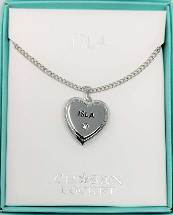 Chosen Locket Pendant with Name