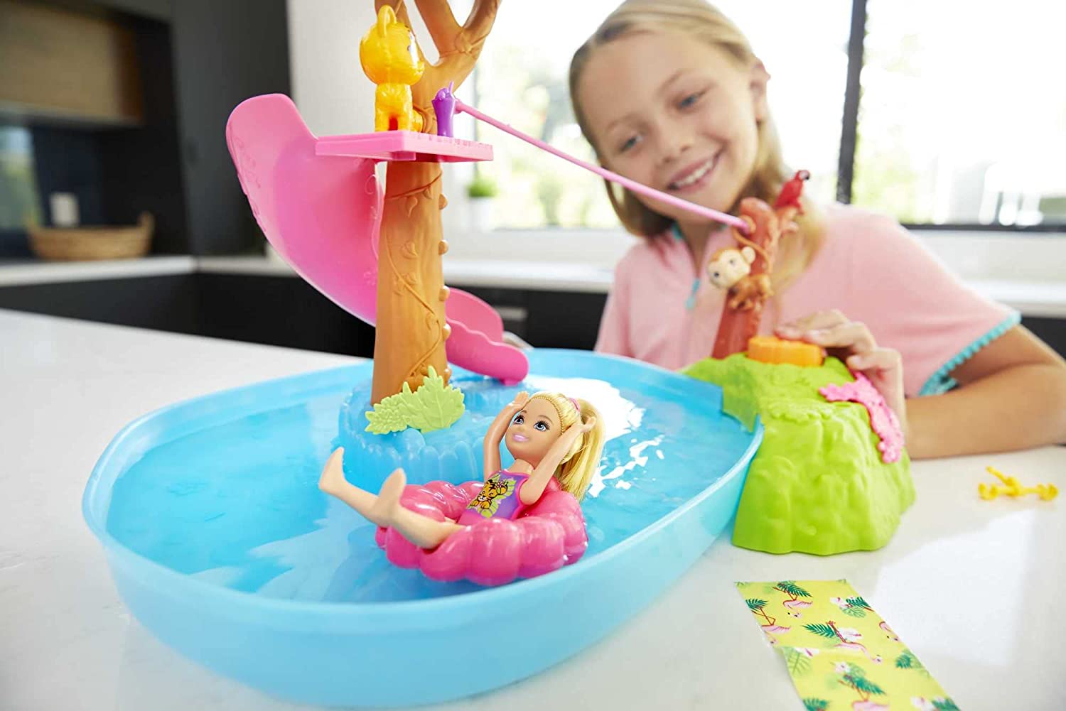 Barbie® And Chelsea: The Lost Birthday Doll & Splashtastic Pool Surprise Playset