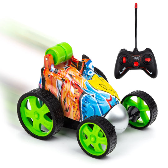 Mini Twist Graffiti Remote Control Stumbling Stunt Car