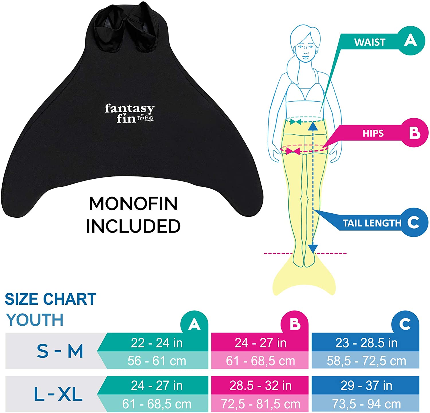 Swimmable Mermaid Tail