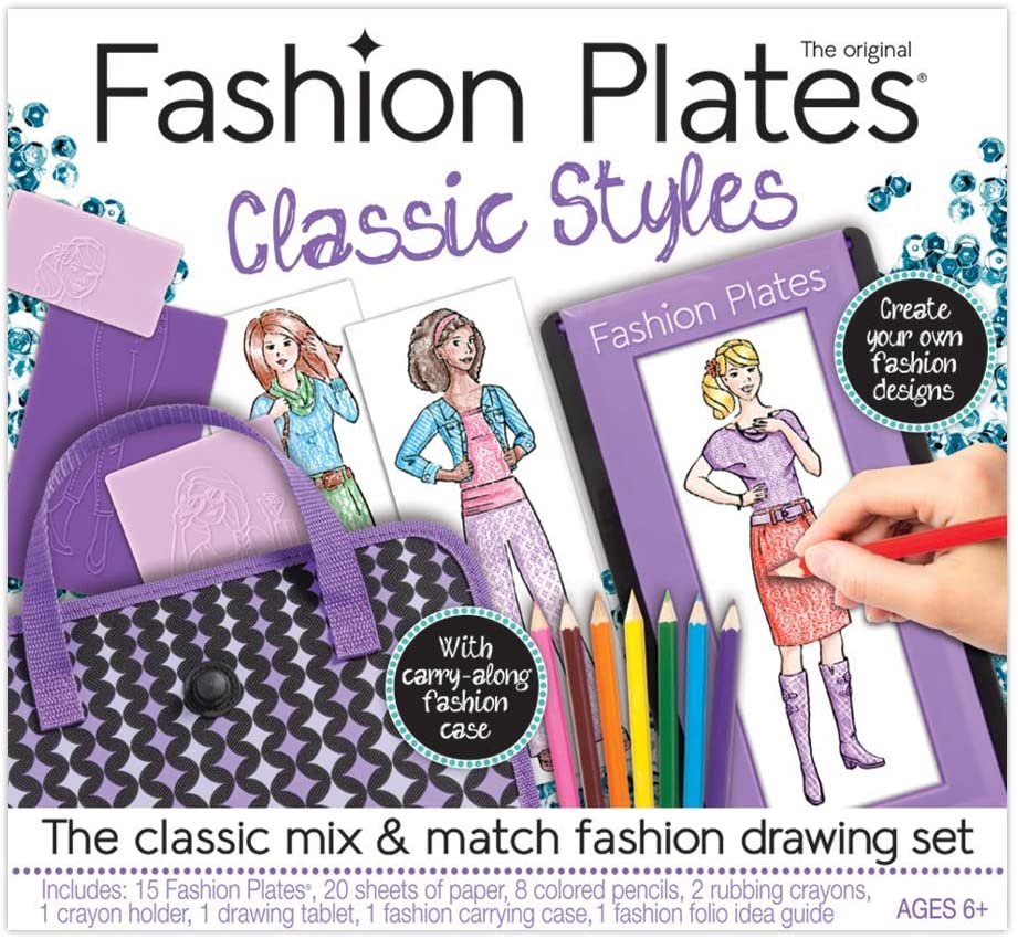 Fashion Plates™ Deluxe Design Set — Learning Express Gifts
