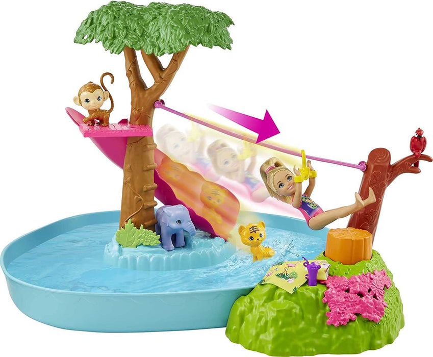 Barbie And Chelsea: The Lost Birthday Doll & Splashtastic Pool Surprise Playset