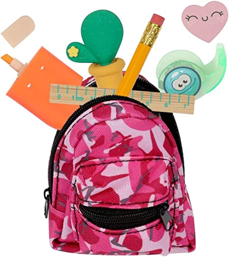 Micro Backpack with 6 Stationary Surprises