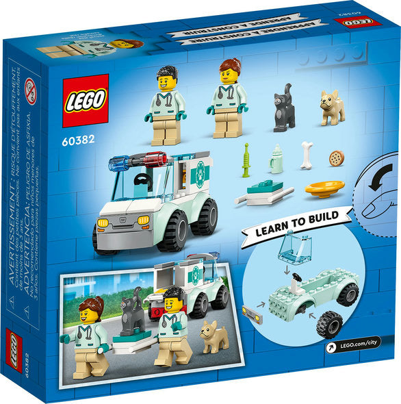 LEGO 60382  Vet Van Rescue V39  City Great Vehicles