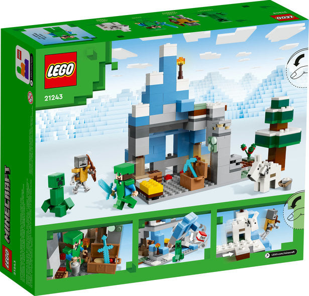 LEGO 21243  The Frozen Peaks V39  Minecraft