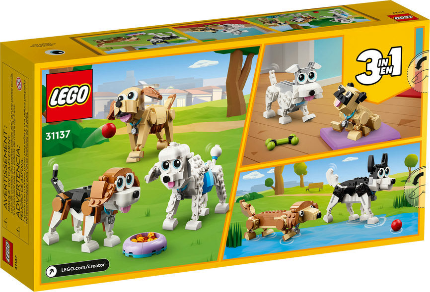 LEGO 31137  Adorable Dogs V39  LEGO Creator