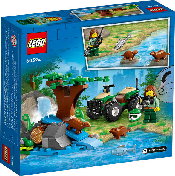 LEGO 60394  ATV and Otter Habitat V39  City Great Vehicles