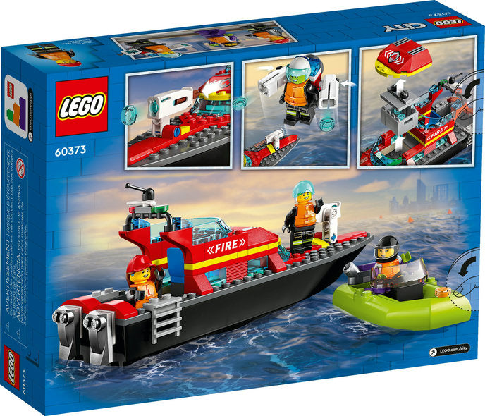 LEGO 60373  Fire Rescue Boat V39