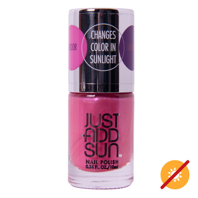 Sassy Pink UV Nail Polish-Just Add Sun