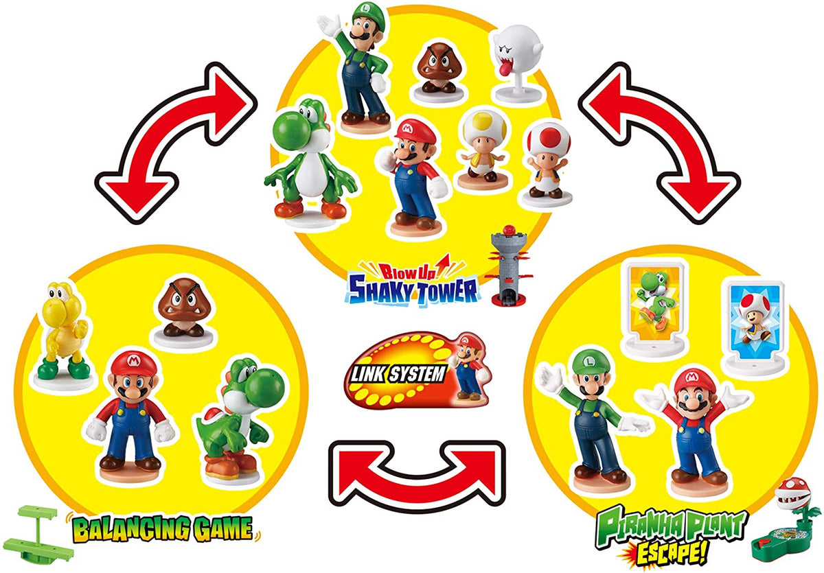 Super Mario Blow Up Shaky Tower Game