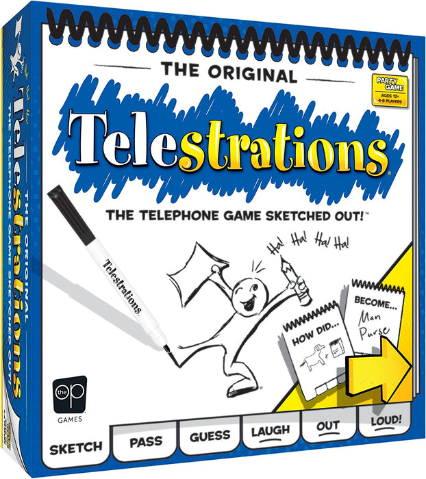 Telestrations The Telephone Game Sketched Out