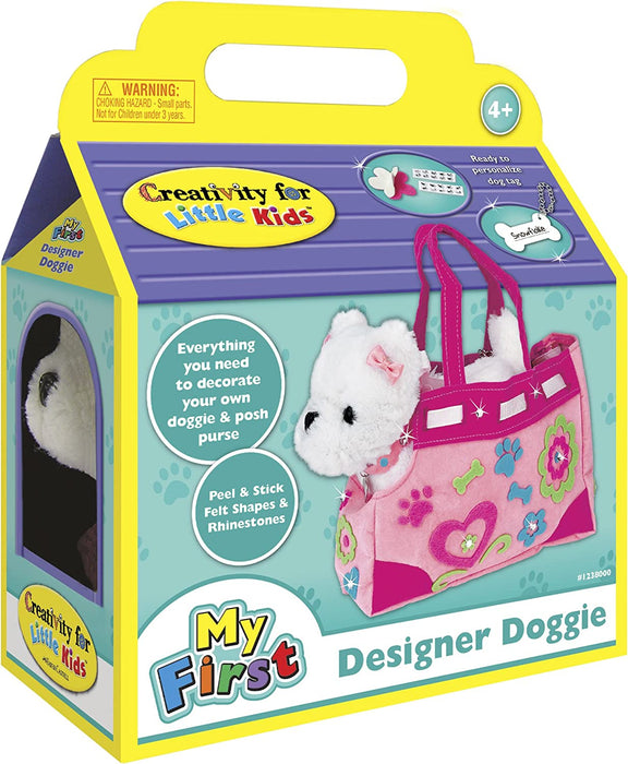 Designer Doggie Decorate and Play Purse