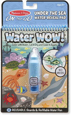 Water Wow! Reusable Water-Reveal Activity Pad - Under the Sea