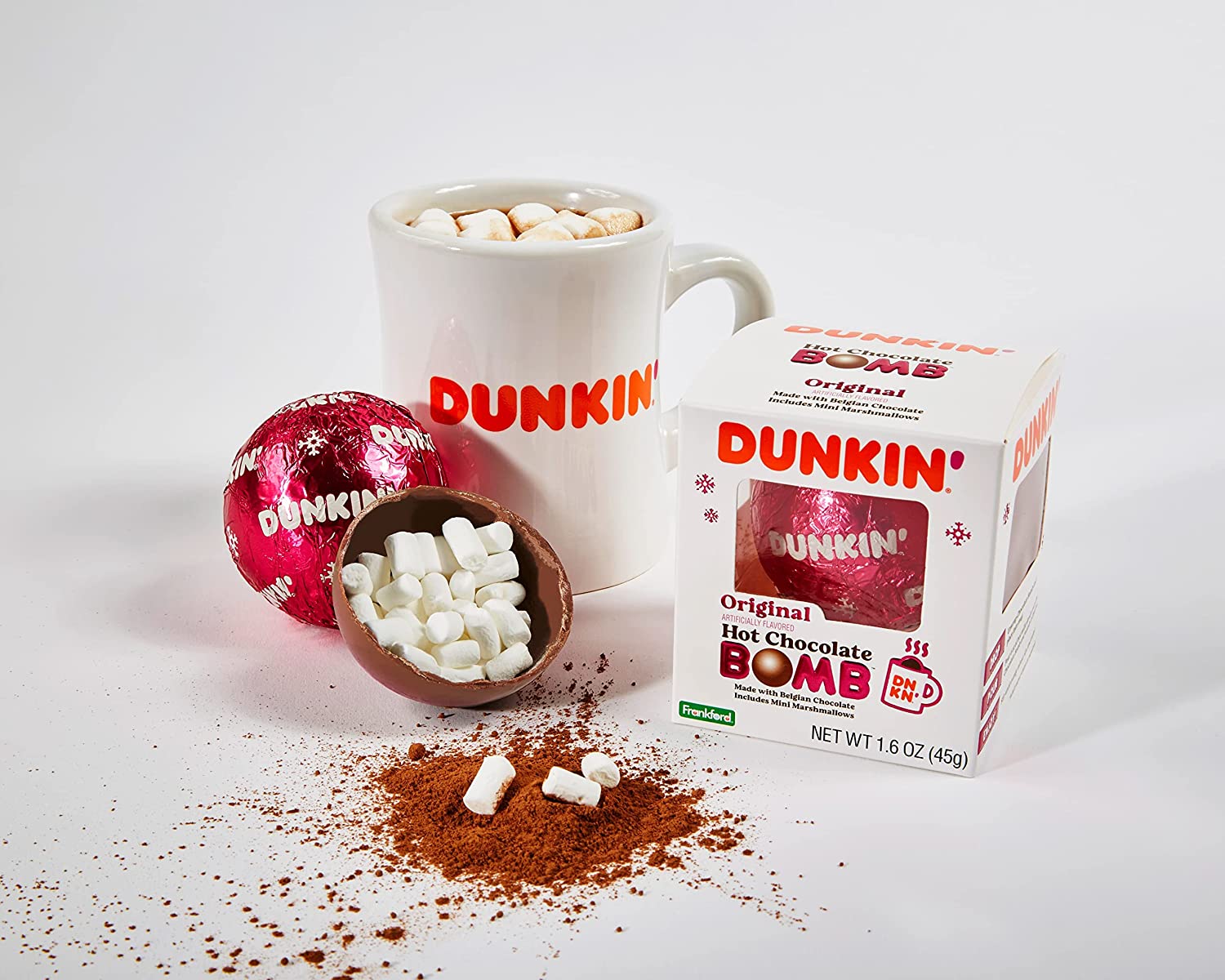 Dunkin' Original Hot Chocolate Bomb