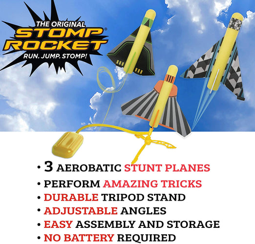 Stunt Plane Stomp Rocket