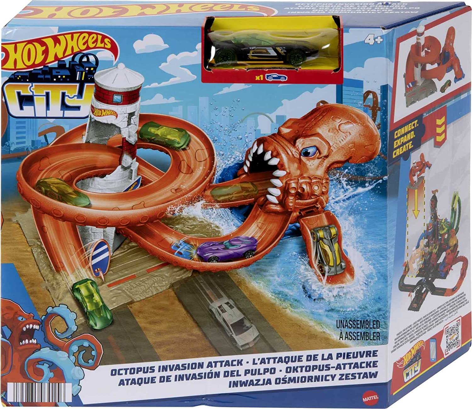 Hot Wheels City Nemesis Playset