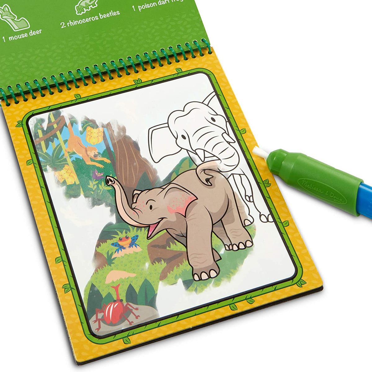 Water Wow! Reusable Water-Reveal Activity Pad - Jungle