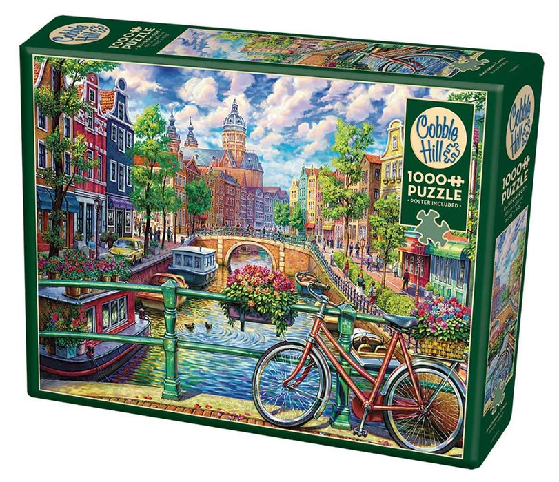 1000 Piece Amsterdam Canal Puzzle