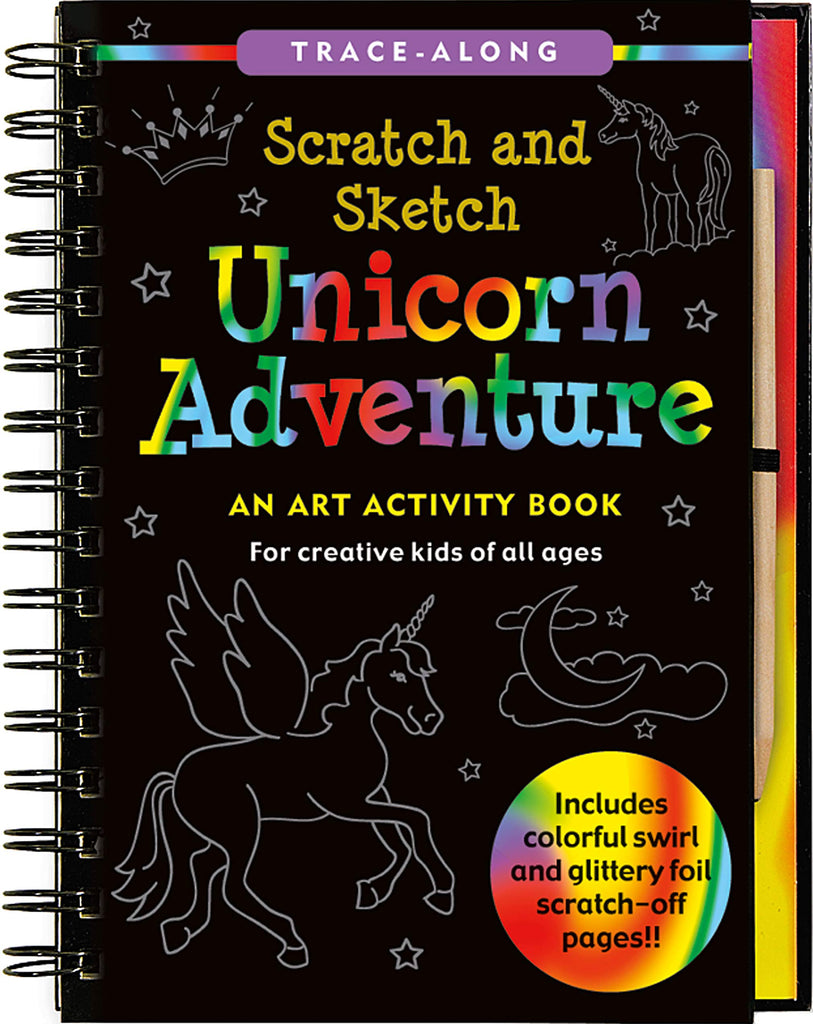 Unicorn Adventure Scratch and Sketch — Learning Express Gifts