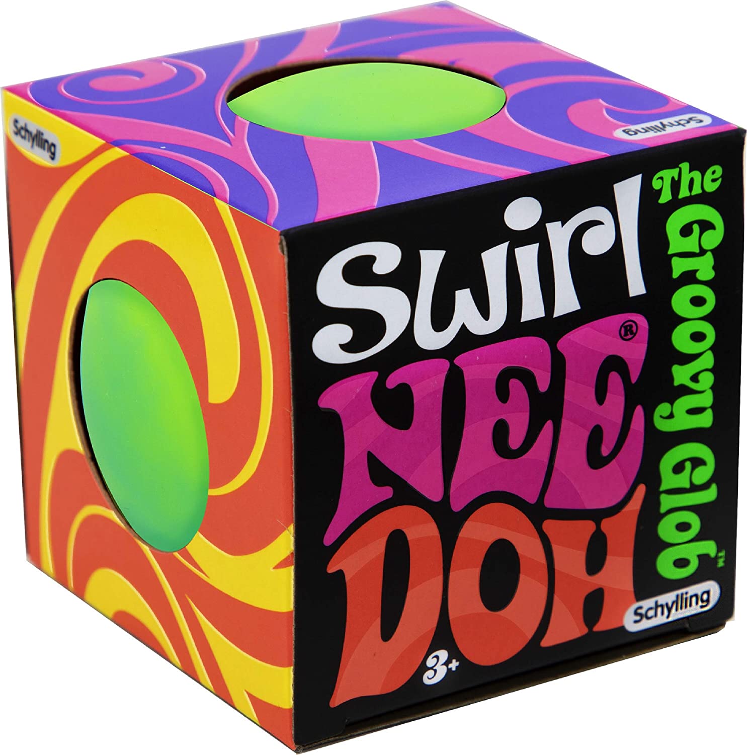 Swirl Needoh Stress Ball Fidget Toy