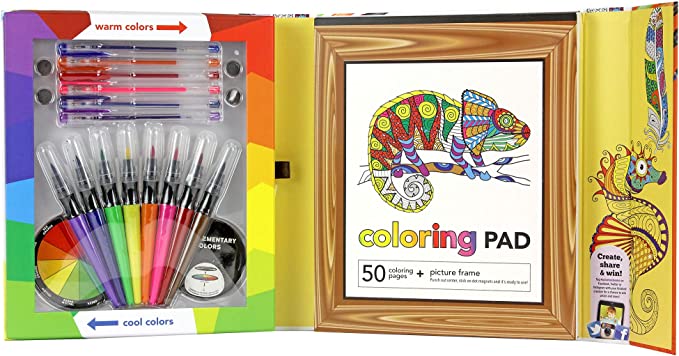 Creative Coloring Spice Box