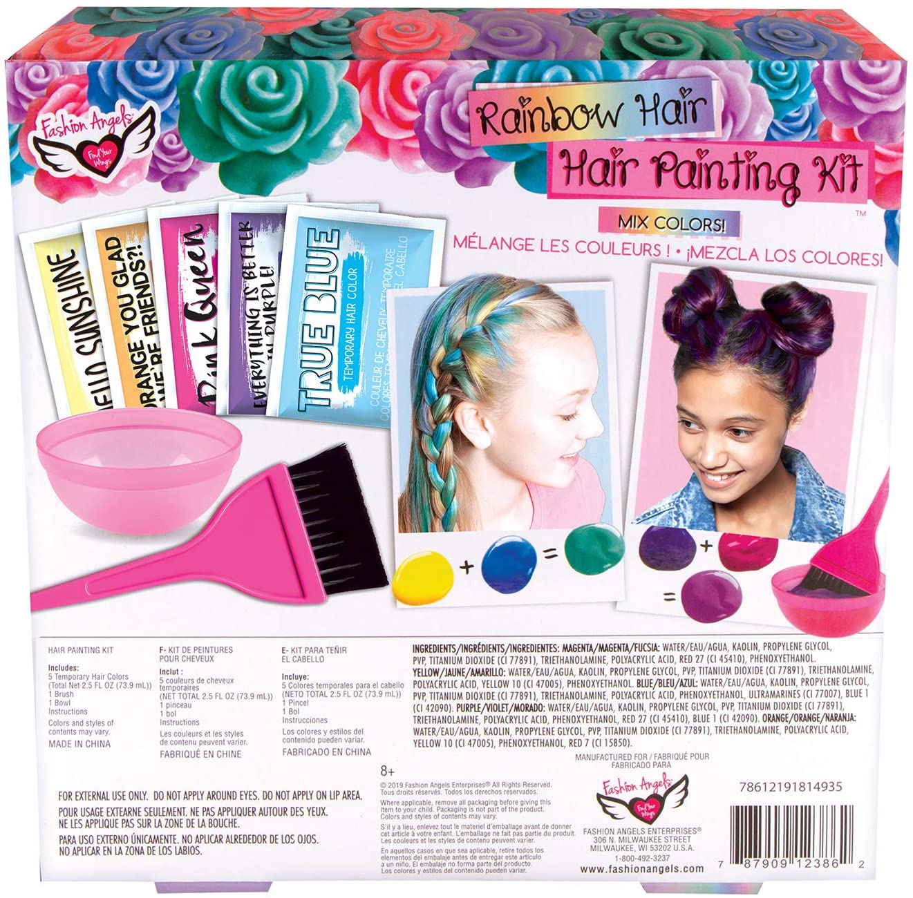 Rainbow Hair Painting Kit