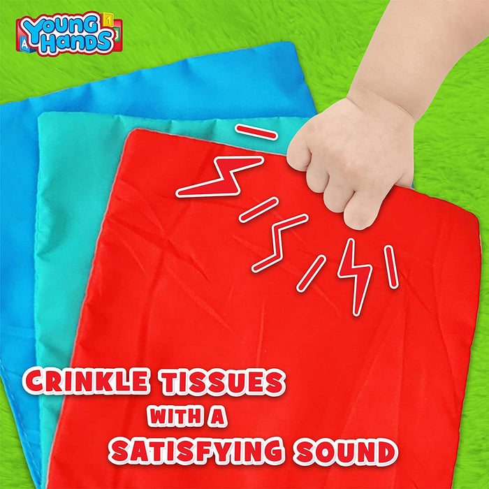 Plush Crinkle Tissue Box