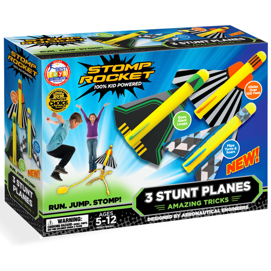 Stunt Plane Stomp Rocket