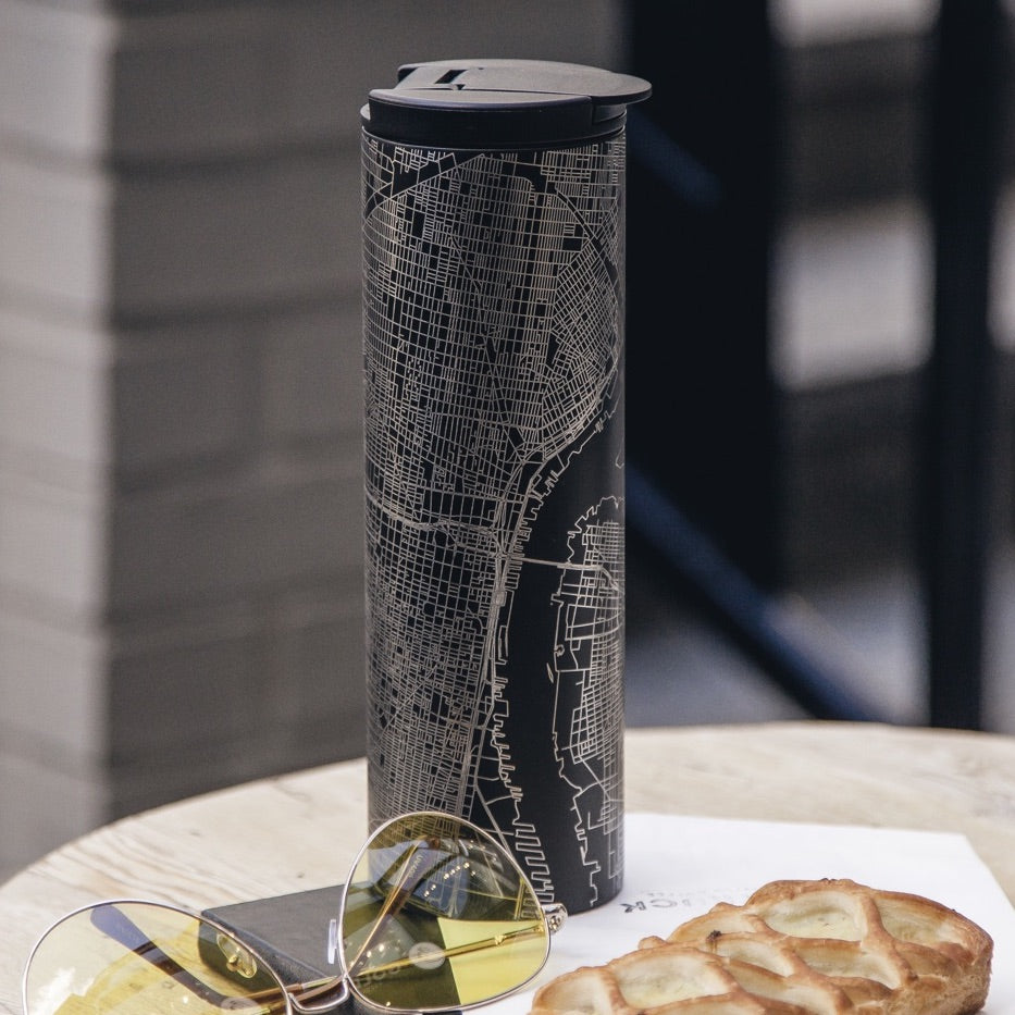 Raleigh Map 17oz Tumbler