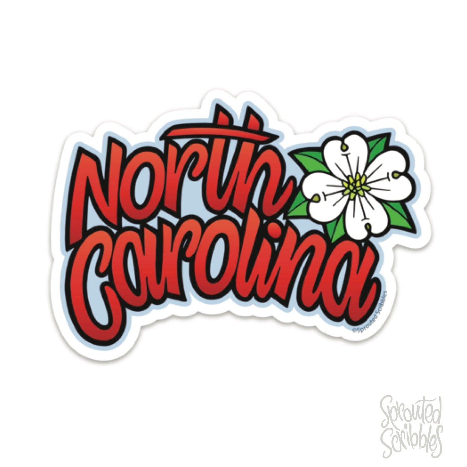North Carolina Sticker Mix