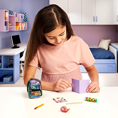 Micro Backpack with 6 Stationary Surprises