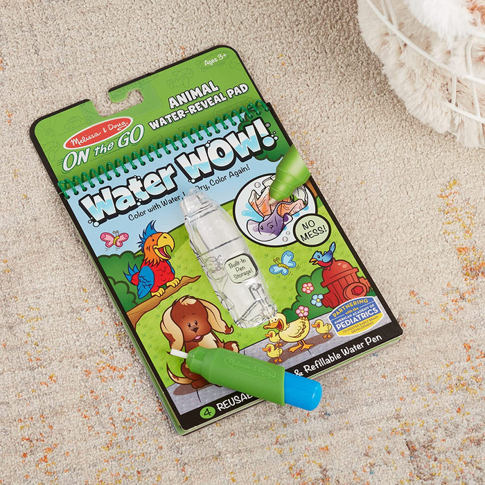 Water Wow! Reusable Water-Reveal Activity Pad - Animals