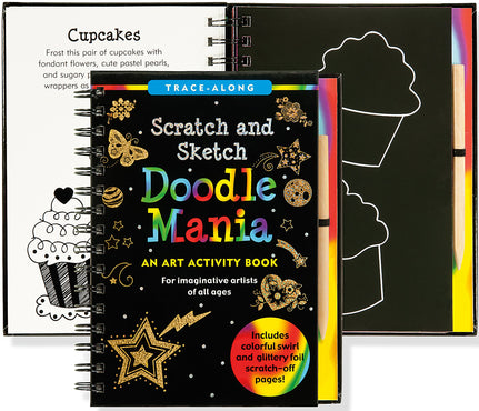 Doodle Mania Scratch and Sketch Book
