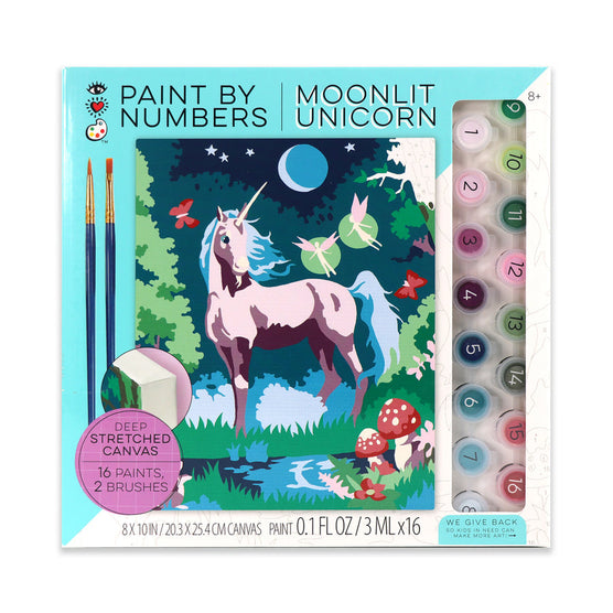 iHeartArt Paint by Numbers Moonlit Unicorn