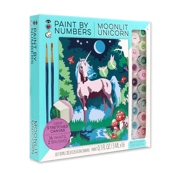 iHeartArt Paint by Numbers Moonlit Unicorn