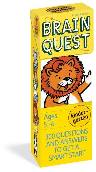 Brain Quest Cards Kindergarten