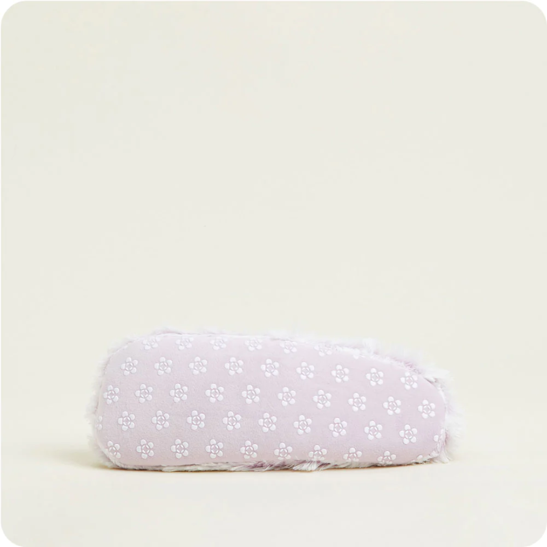 Marshmallow Lavender Warmies Slippers