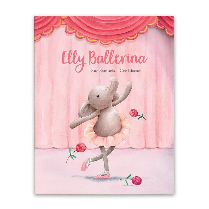 Elly Elephant Ballerina Book JellyCat