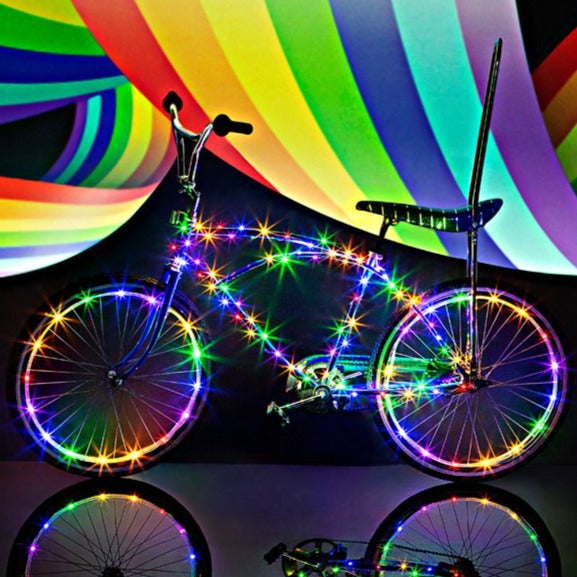 Rainbow Bike LED Wheel Bundle