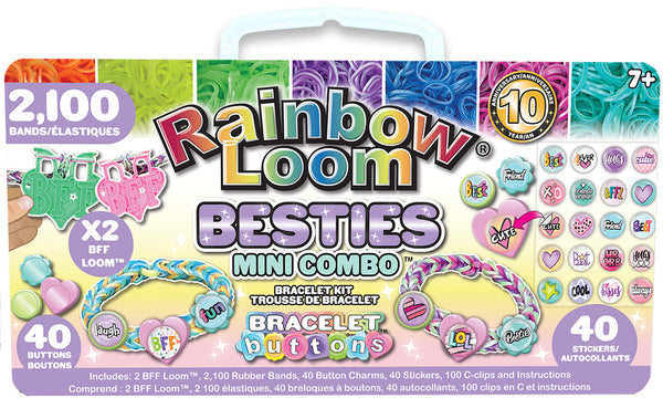 Lot élastiques pour bracelets Rainbow Loom - Rainbow Loom | Beebs