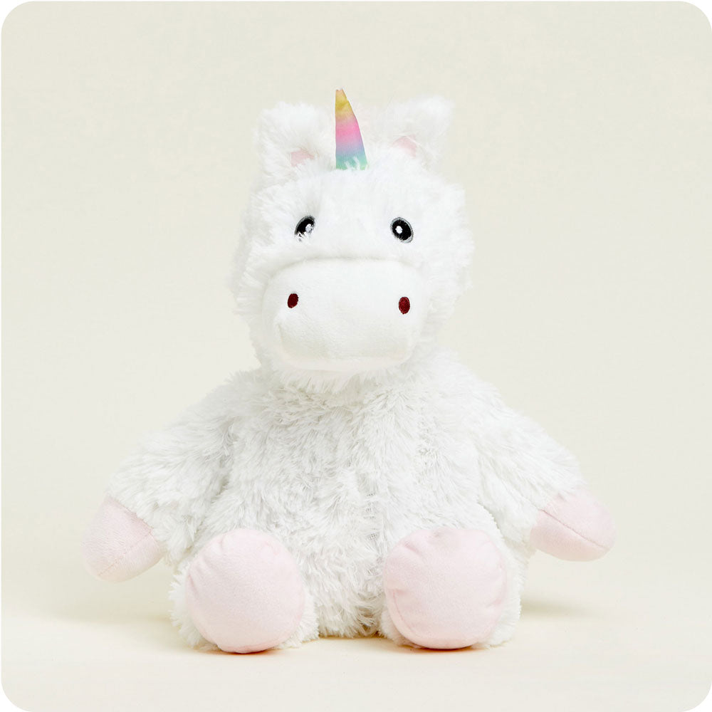 White Unicorn Warmie — Learning Express Gifts