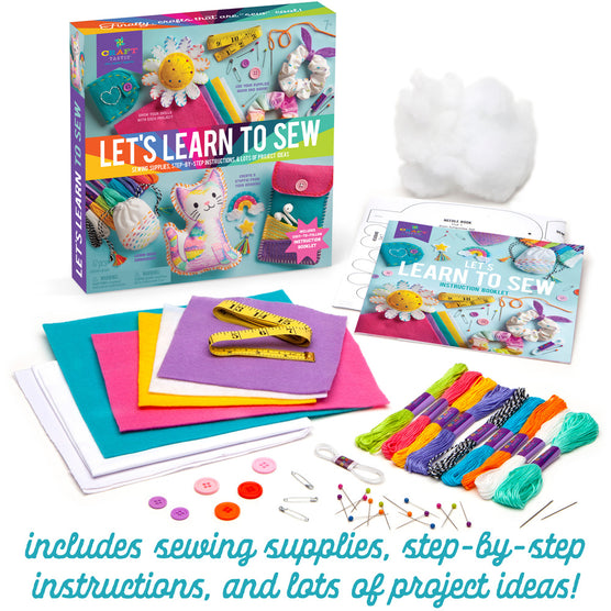 Craft-tastic Let's Learn to Sew Kit