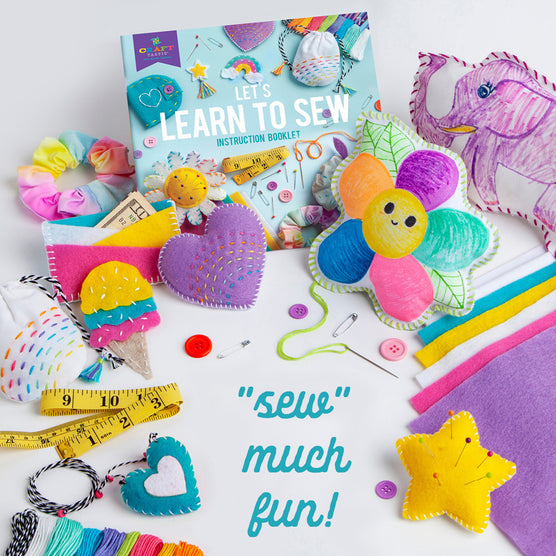 Craft-tastic Let's Learn to Sew Kit